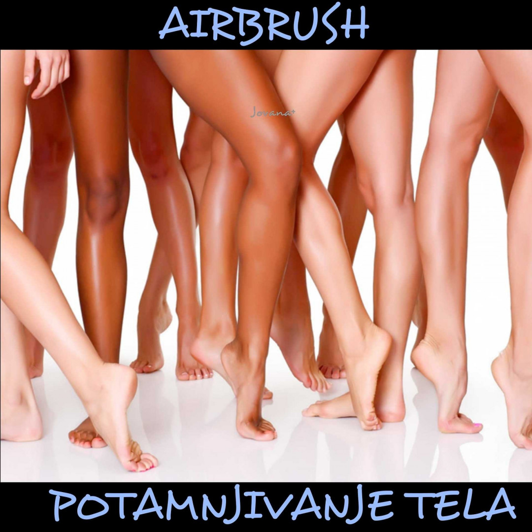 Jovana + #beograd Air brush potamnjivanje kože Airbrush potamnjivanje - celo telo