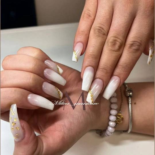 Manga Beauty #beograd Korekcija noktiju Korekcija noktiju + gel lak