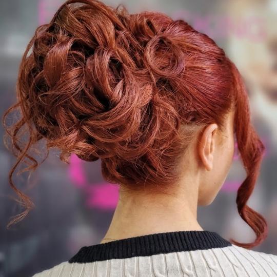 Beauty style hair J&D #novisad Svečane i frizure za svadbu Svečana frizura - složena