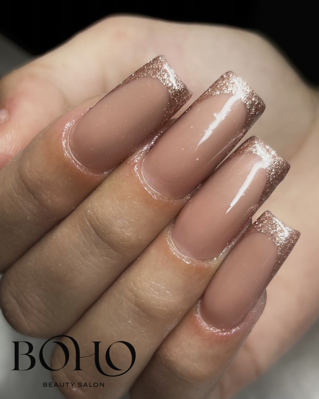 Boho Beauty #beograd Izlivanje noktiju Izlivanje noktiju gelom - M dužina