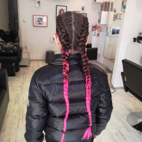 Attitude hair salon #beograd Pletenice, kike, punđe