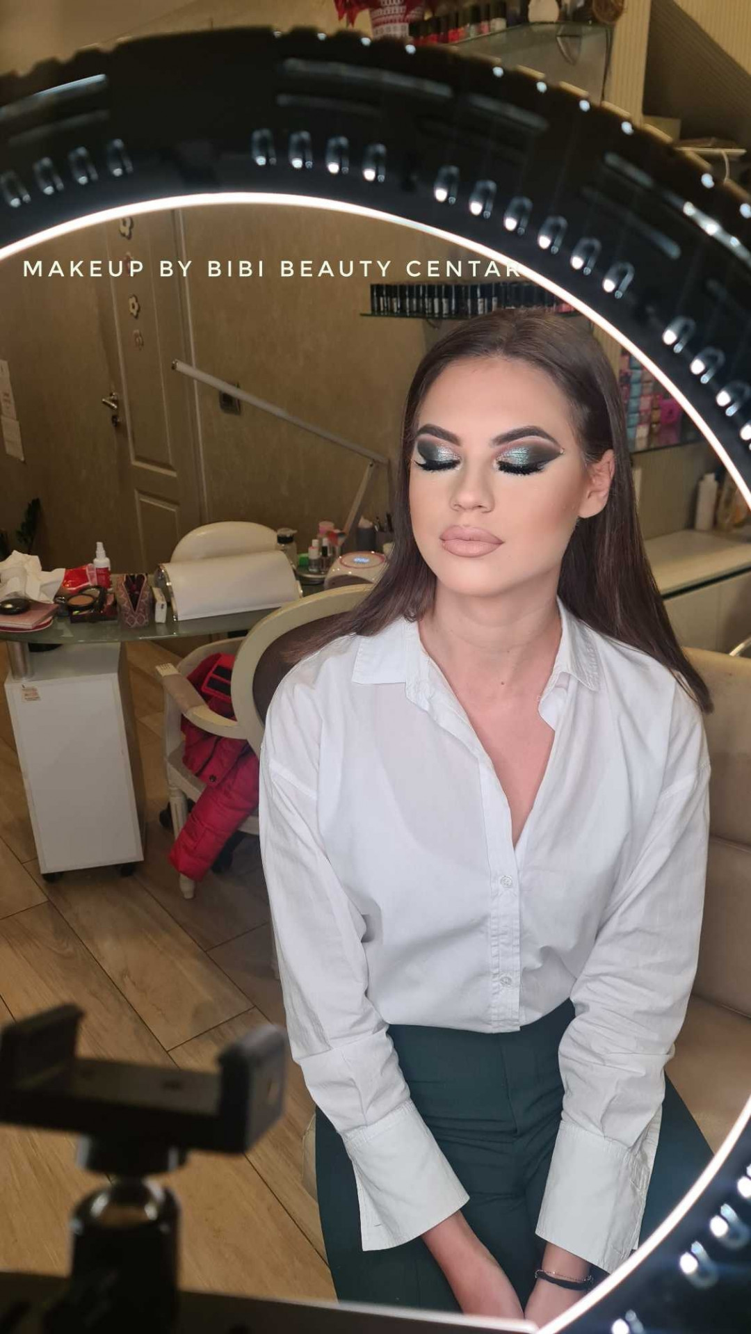 Bibi beauty centar #beograd Make-up / šminkanje Profesionalno šminkanje + veštačke trepavice