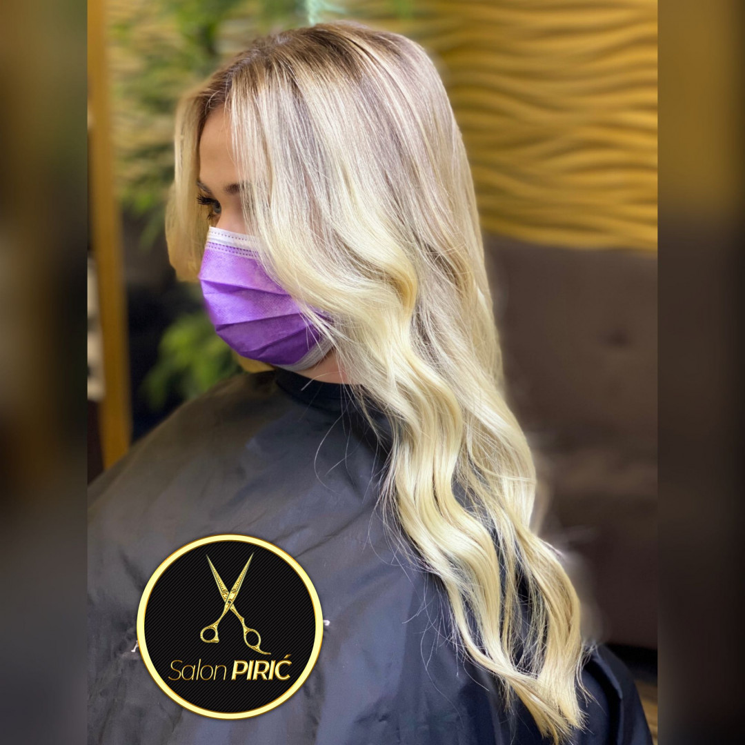 Salon Pirić #beograd Ombre, sombre, balayage Balayage + preliv - duga kosa