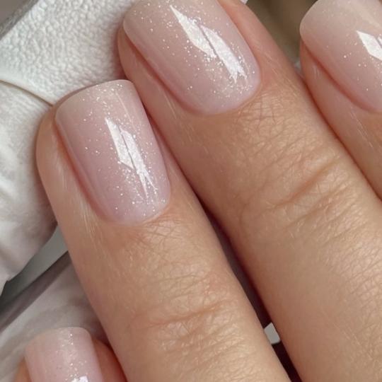 Amelini beauty concept #beograd Gel lak Manikir + gel lak RUBER baza + boja Nokti