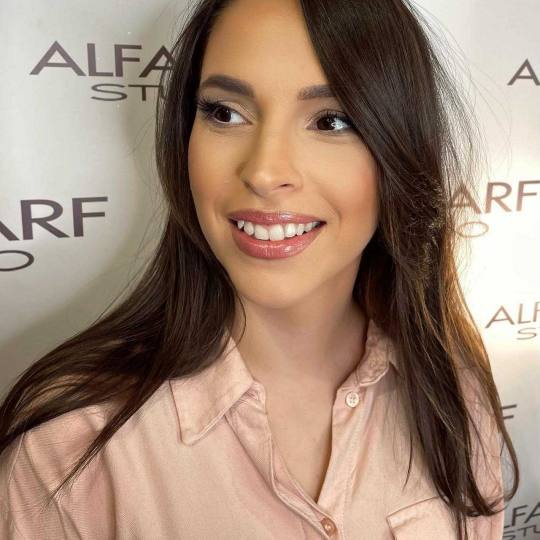 Alfaparf Studio Ada Mall #beograd Make-up / šminkanje Profesionalno šminkanje + veštačke trepavi