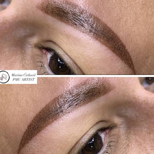 Aurora Beauty Studio #beograd Trajna šminka Puder obrve