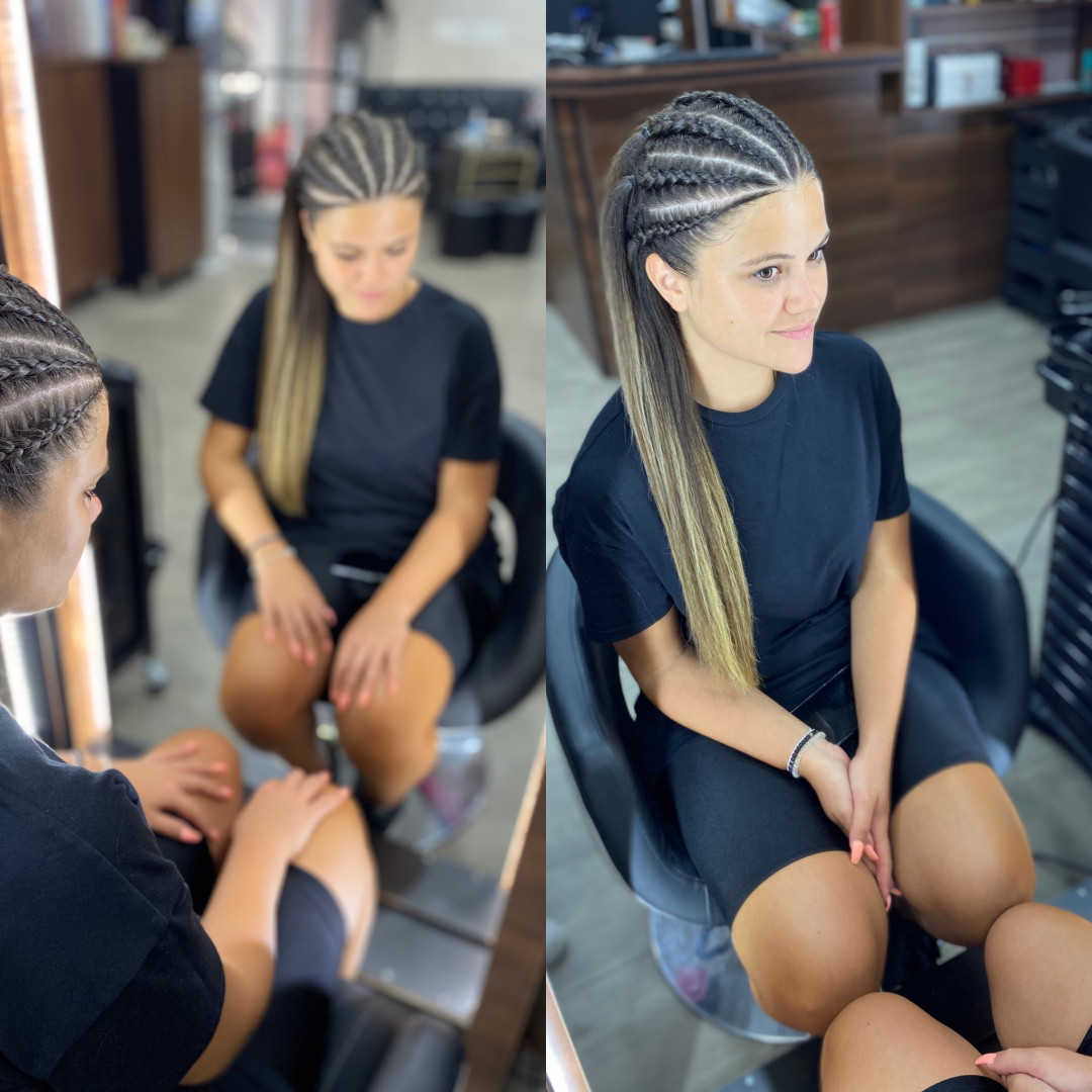 Beauty Centar 2313 #beograd Pletenice, kike, punđe Riblja kost - jedna