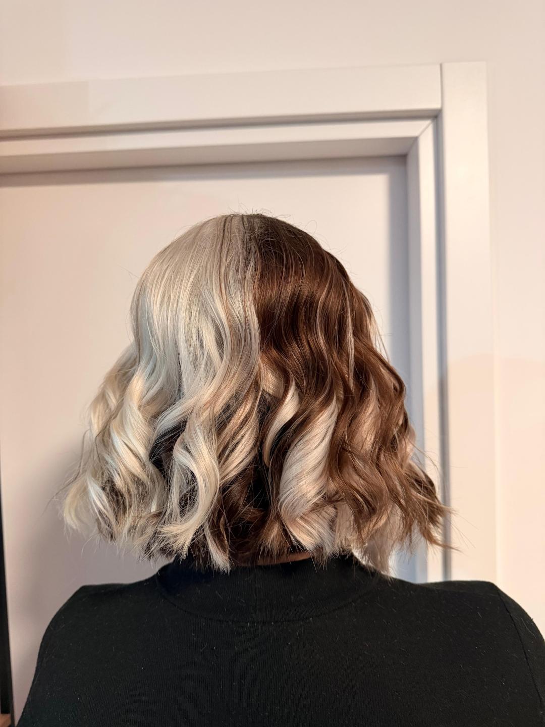Farbanje cele dužine - kosa srednje dužine - Safir Beauty Lounge, Beograd Farbanje kose Frizerski saloni Farbanje kose, Beograd, Novi Beograd blokovi, Belville, Savski kej