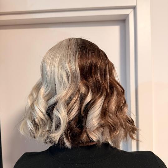 Safir Beauty Lounge #beograd Farbanje kose Farbanje cele dužine - kosa srednje dužine