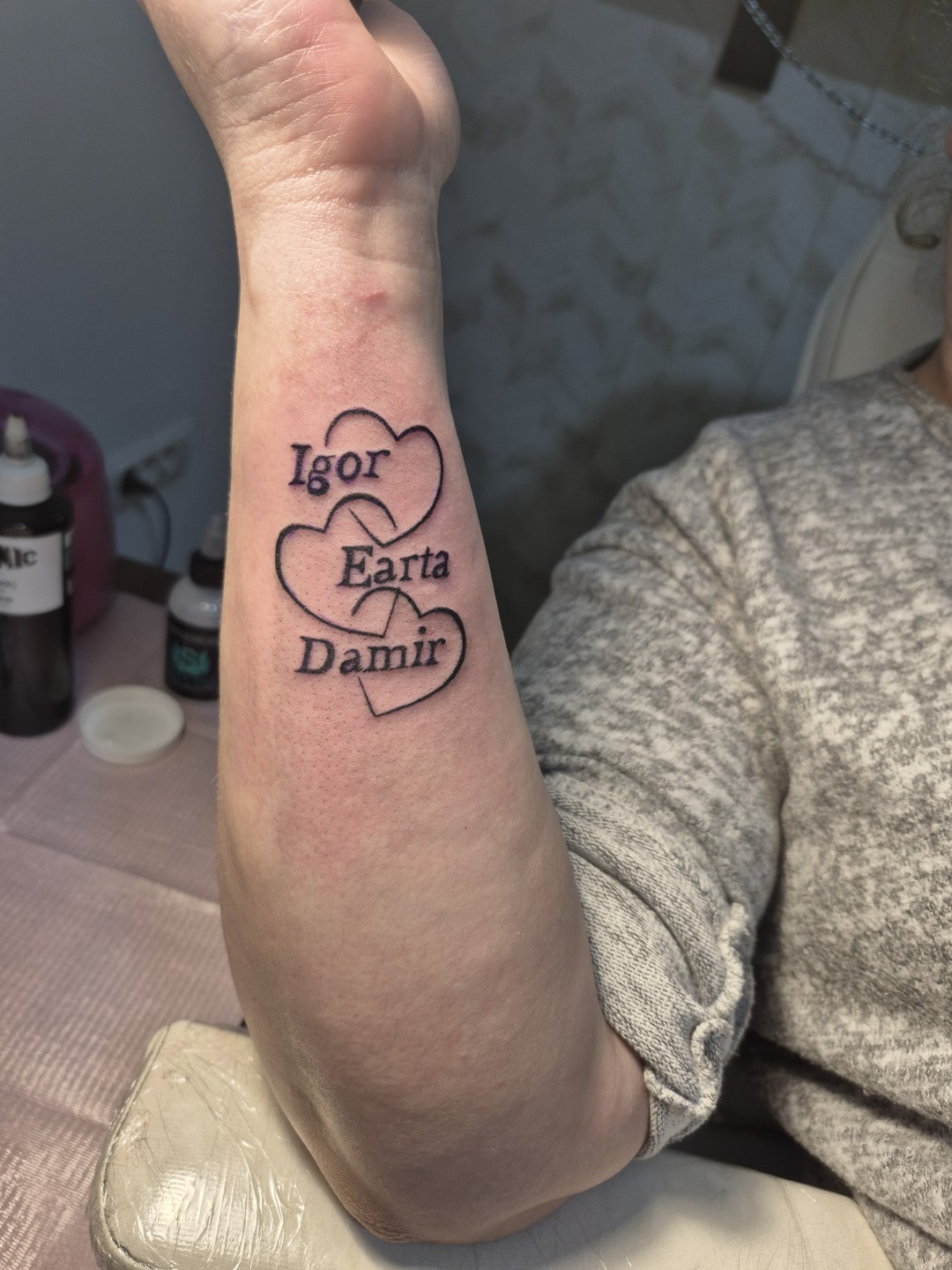 Krispy tattoo & nails #beograd Ostalo Tetovaža - tekst 10 cm