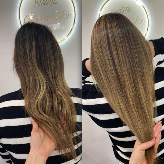 Atelje Glossy Hair #beograd Botox kose Botoks kose Remedy - sve dužine kose