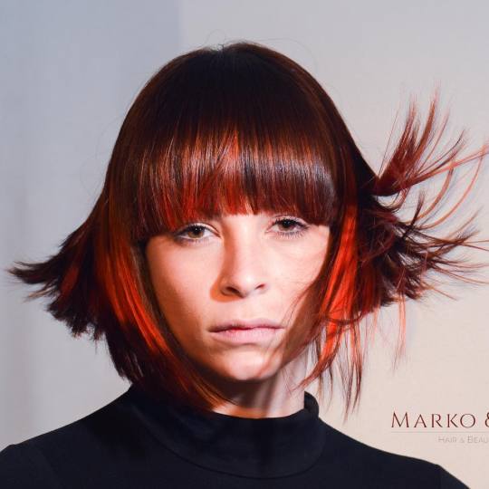 Marko Pantić #beograd Feniranje i stilizovanje Žensko feniranje na ravno + nega i styling preparat