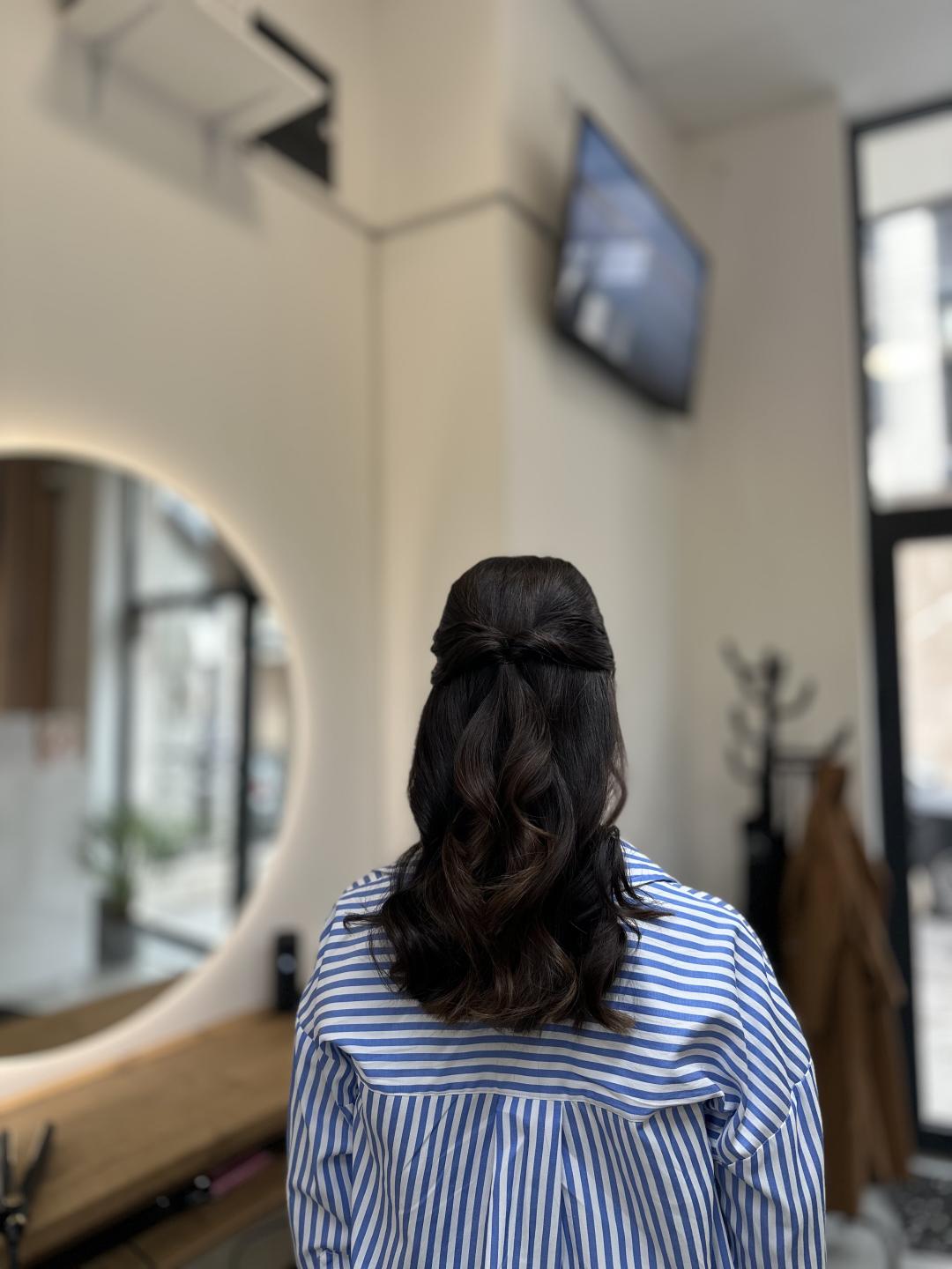 Studio Eleven Ladies&Gentlemen #beograd Svečane i frizure za svadbu Svečana frizura - kratka kosa