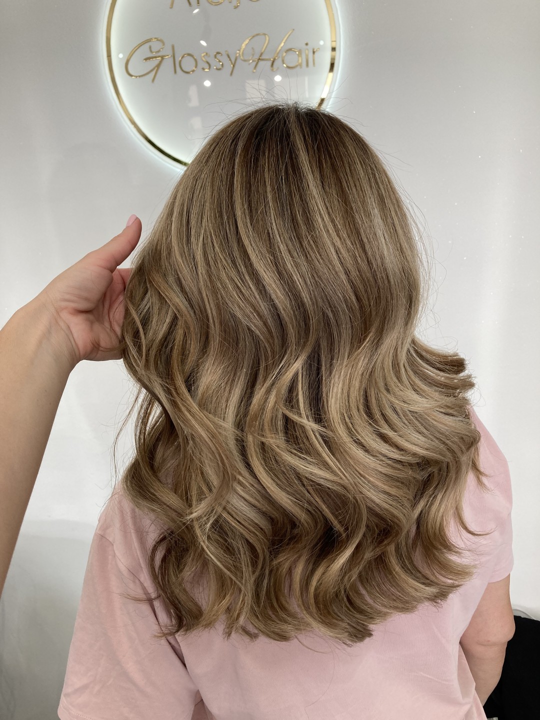 Atelje Glossy Hair #beograd Pramenovi Pramenovi na foliju - duga kosa