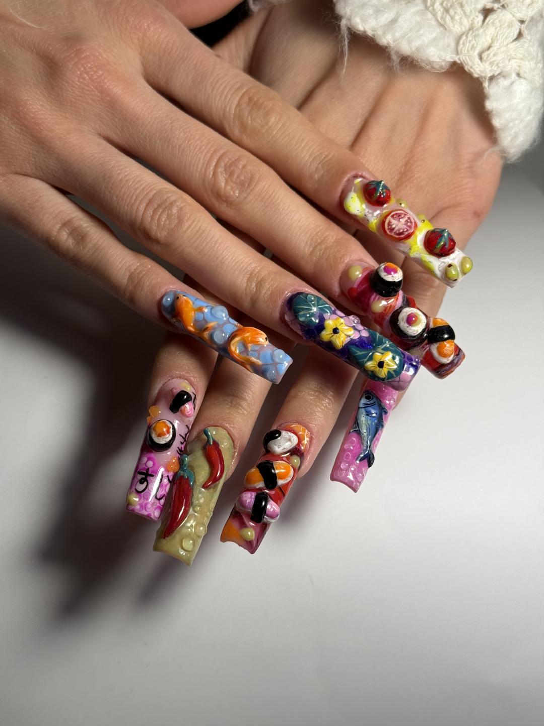 Korekcija noktiju - XXL dužina - The Maya, Beograd Korekcija noktiju Nokti Korekcija noktiju, Beograd, Zemun Gornji grad, Zemun polje, Altina, Galenika, Batajnica