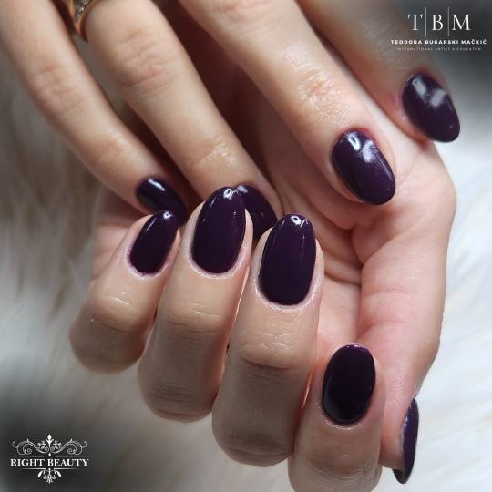 Right Beauty #beograd Gel lak Ojačavanje noktiju gelom dužina 1 - kod Teodore