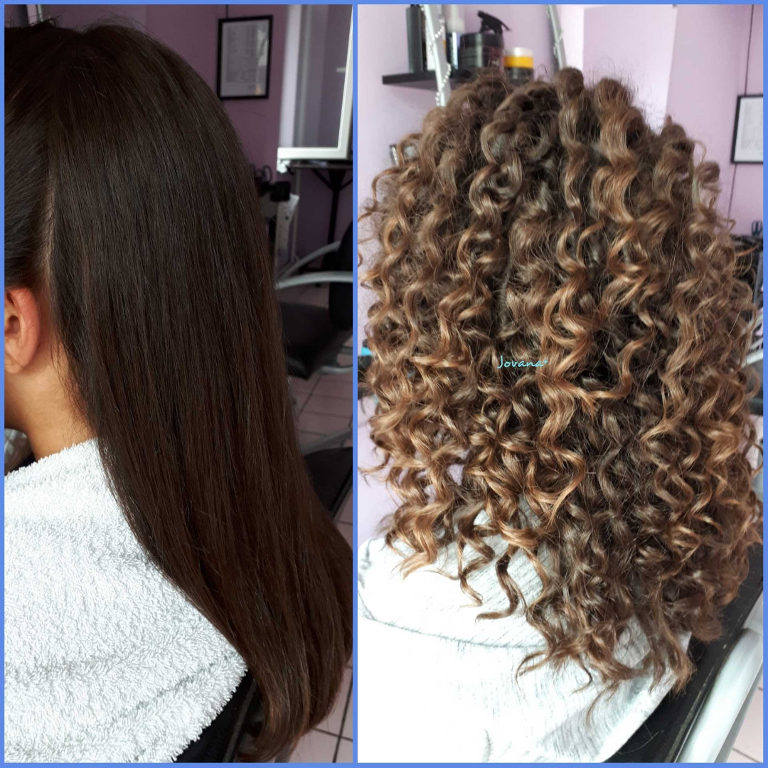 Jovana + #beograd Uvijanje, lokne i talasi Afro lokne - ekstra duga kosa