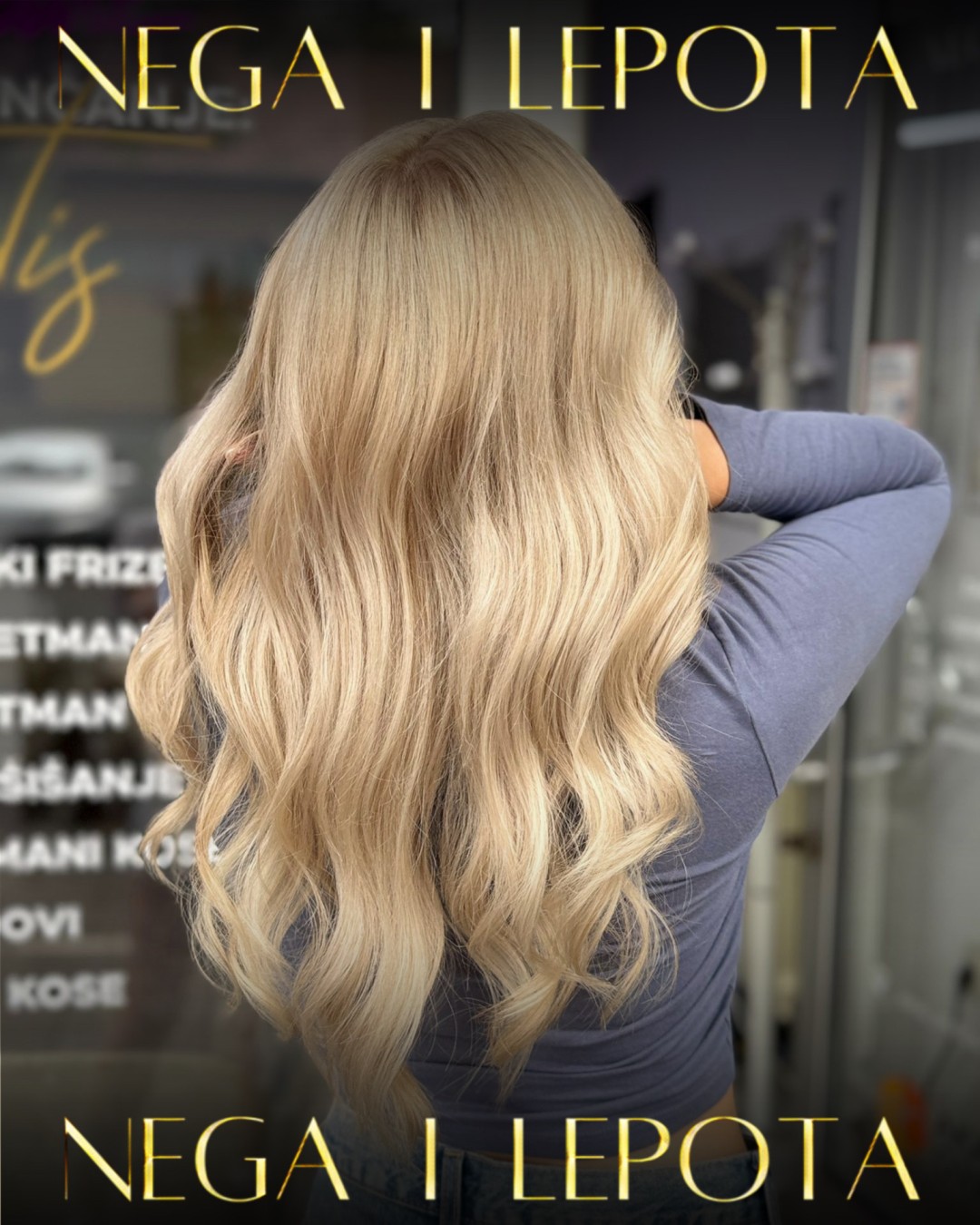 Balayage paket: pramenovi + preliv + OLAPLEX + šišanje + feniranje na ravno - extra duga - Nega i Lepota NS 2, Novi Sad Pramenovi Frizerski saloni Pramenovi, Novi Sad, Rotkvarija, Podbara, Salajka