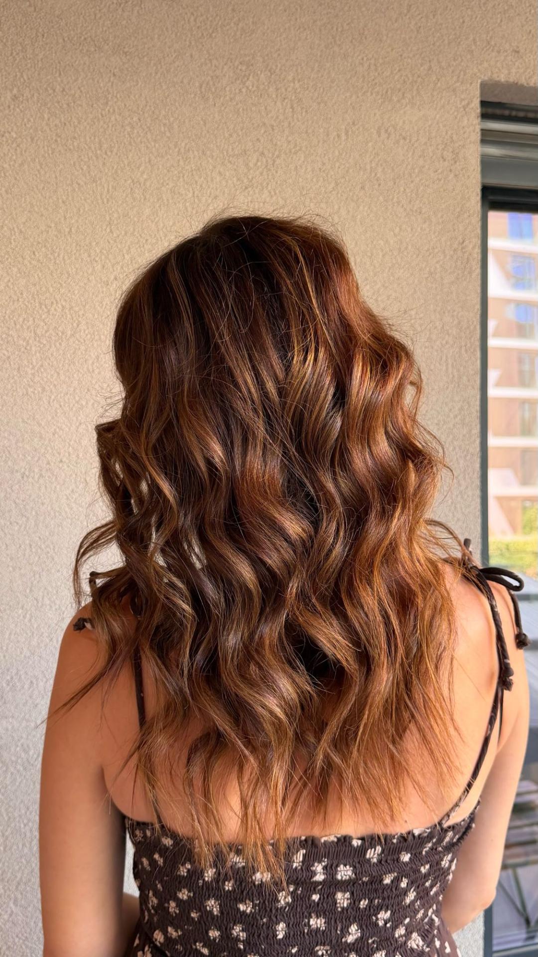 Medićeva hair #beograd Pramenovi Pramenovi na foliju / Balayage - kosa srednje dužine