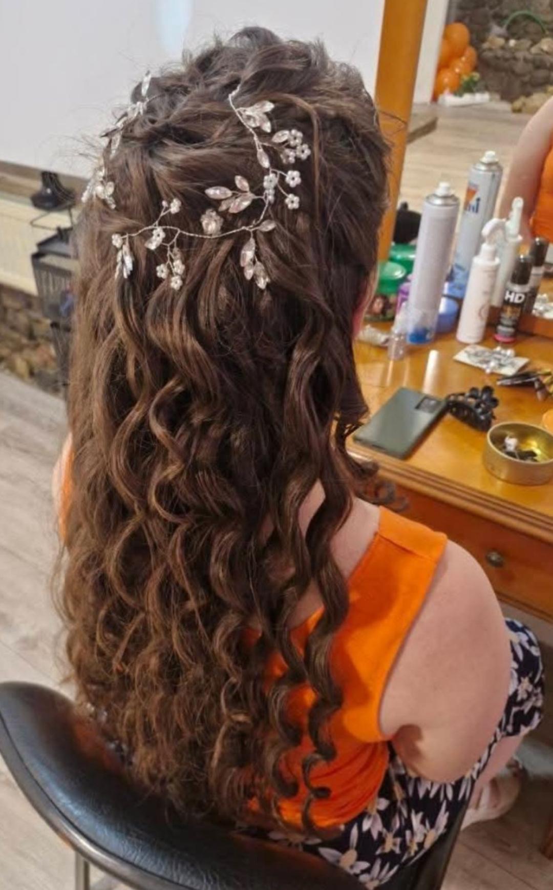 Beauty by Gordana 014 #beograd Svečane i frizure za svadbu Svečana frizura