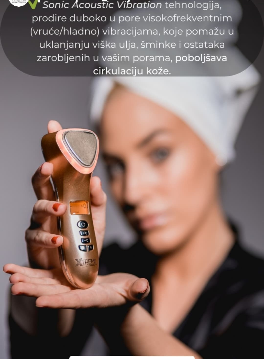Ceragem Relax #krusevac Tretman lica Toplo hladni čekić - Face Up