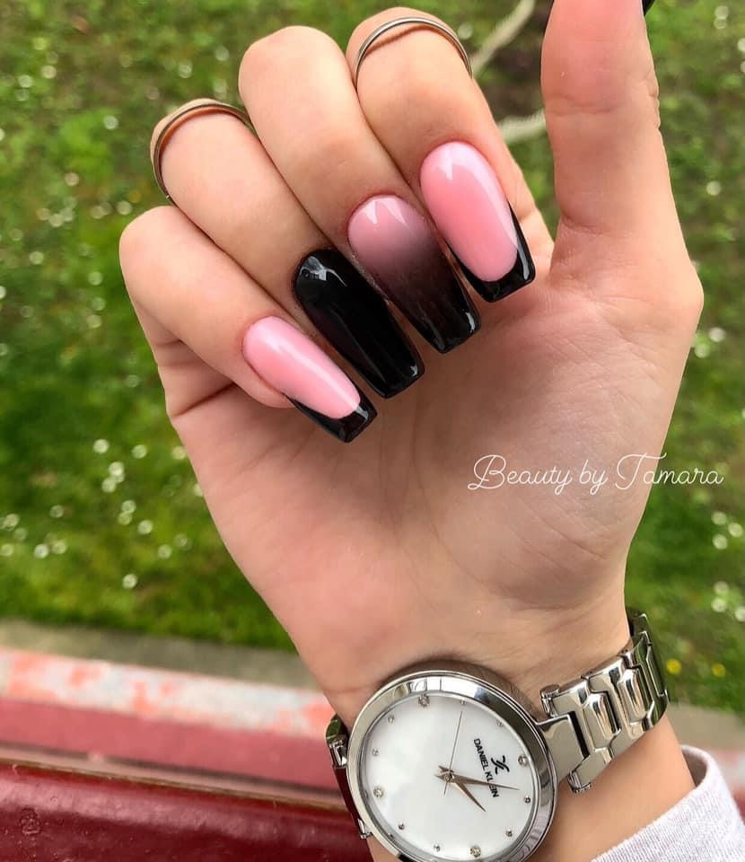 Beauty by Tamara #beograd Izlivanje noktiju Izlivanje noktiju gelom - L dužina