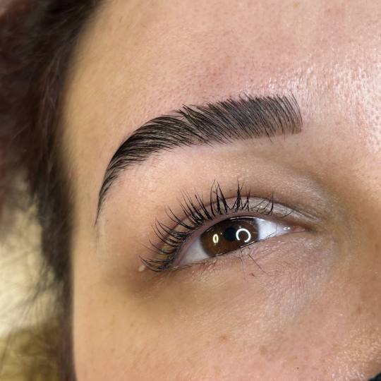 Ena beauty studio #nis Trepavice Lash lift + brow lift sa farbanjem