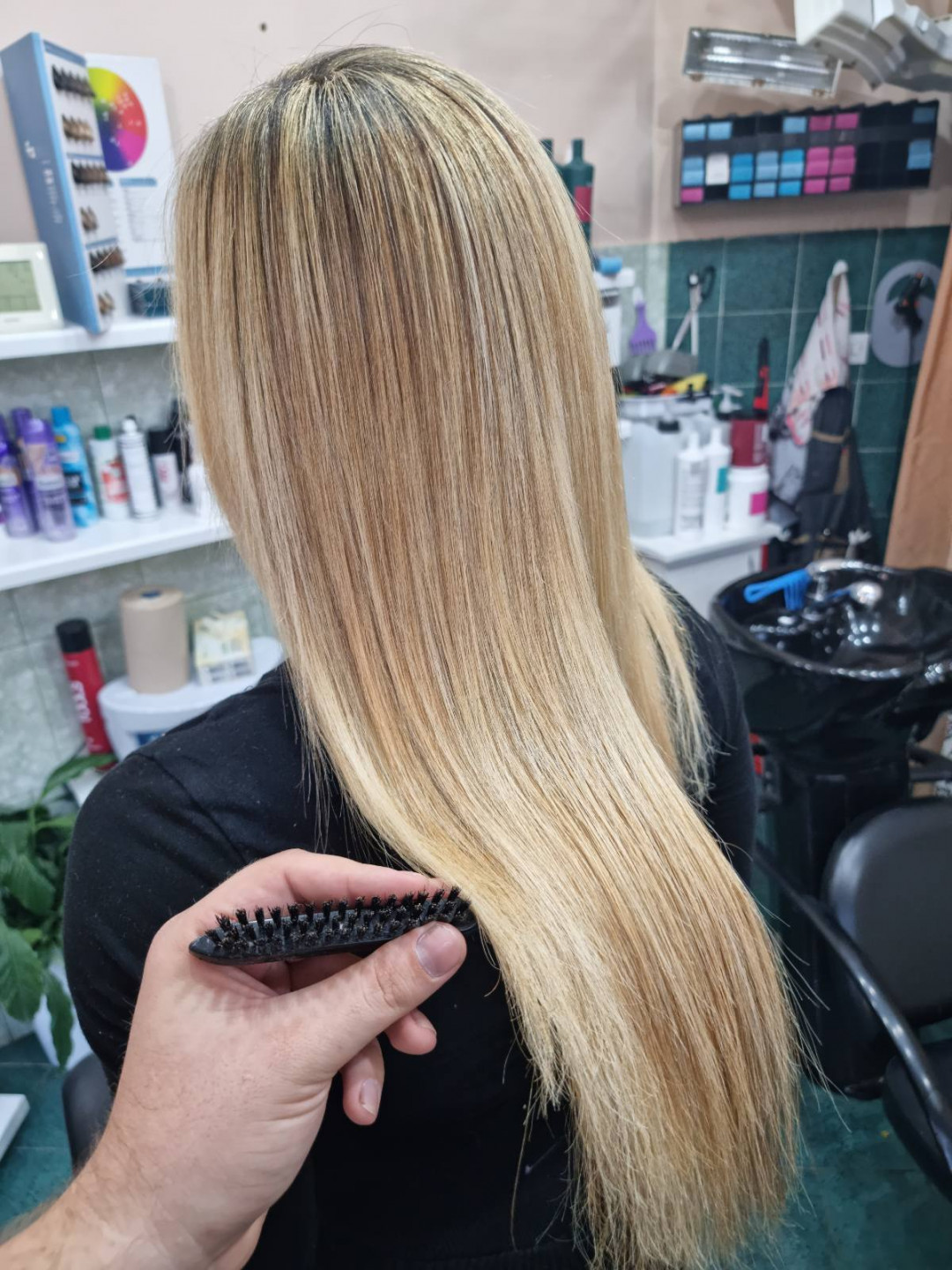 Candy S #novisad Ispravljanje kose Ispravljanje kose keratinom - duga kosa