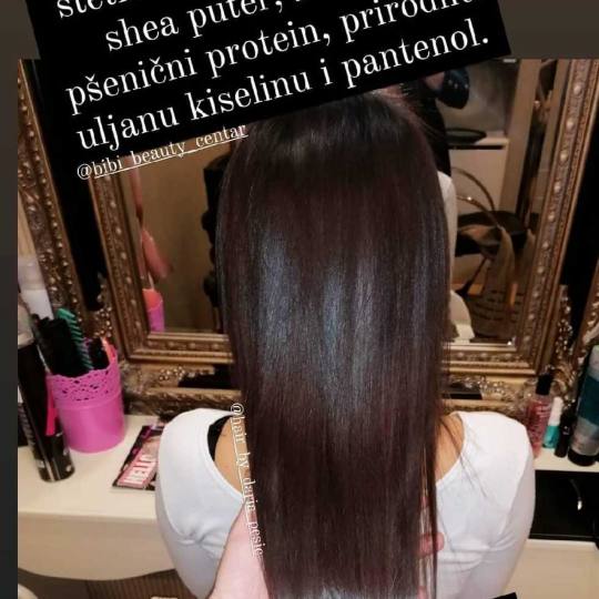 Bibi beauty centar #beograd Nega i ojačavanje kose Brazilski keratin - srednja duzina kose brazilsk
