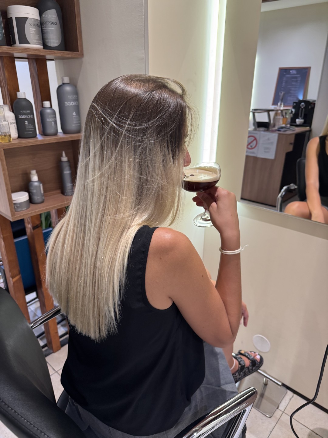Sip&Style #beograd Žensko šišanje Žensko šišanje + feniranje - duga kosa