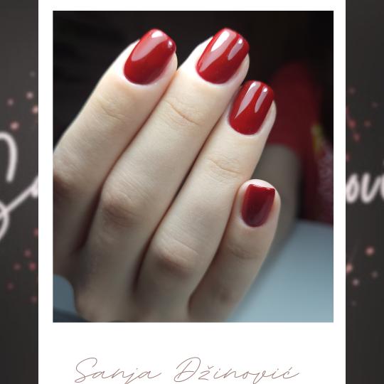 Sanja Džinović - Vračar #beograd Manikir Ruski manikir + rubber baza