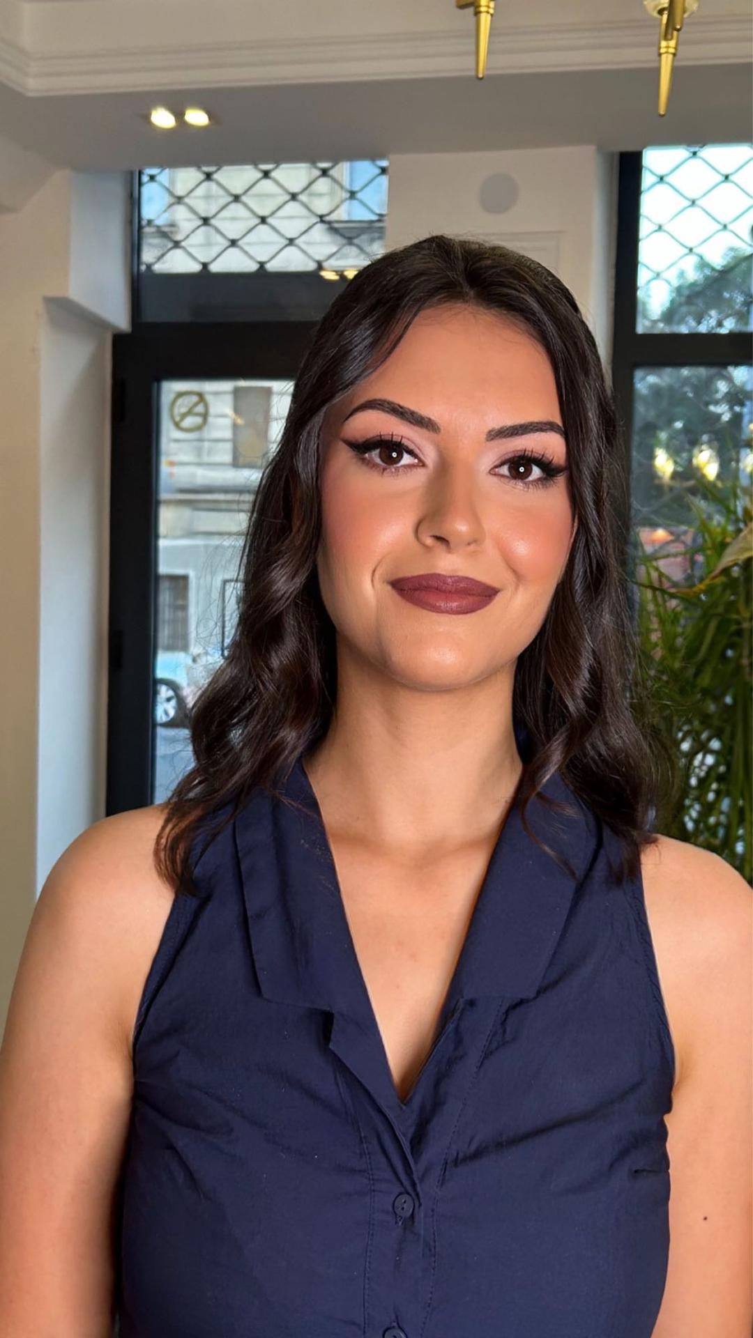Profesionalno šminkanje + veštačke trepavice - večernja šminka - Esthetique Privé, Beograd Make-up / šminkanje Lice Make-up / šminkanje, Beograd, Centar, Stari grad, Dorćol