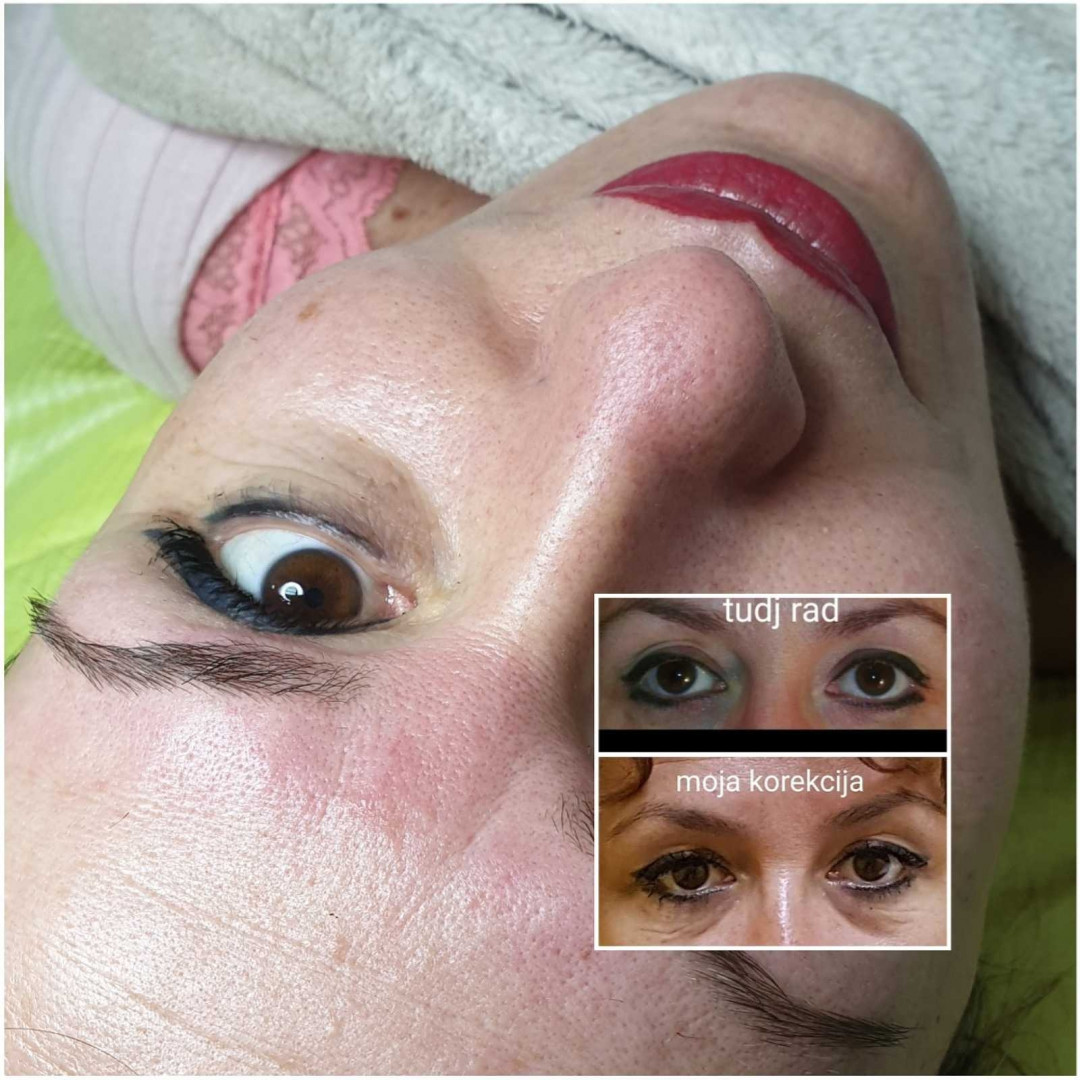 Tina B #beograd Trajna šminka Trajna šminka - usne + prva korekcija
