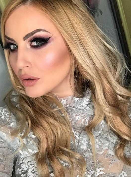 Headroom #beograd Make-up / šminkanje Večernja šminka + veštačke trepavice
