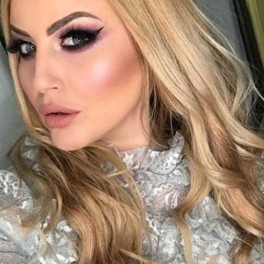 Headroom #beograd Make-up / šminkanje Večernja šminka + veštačke trepavice
