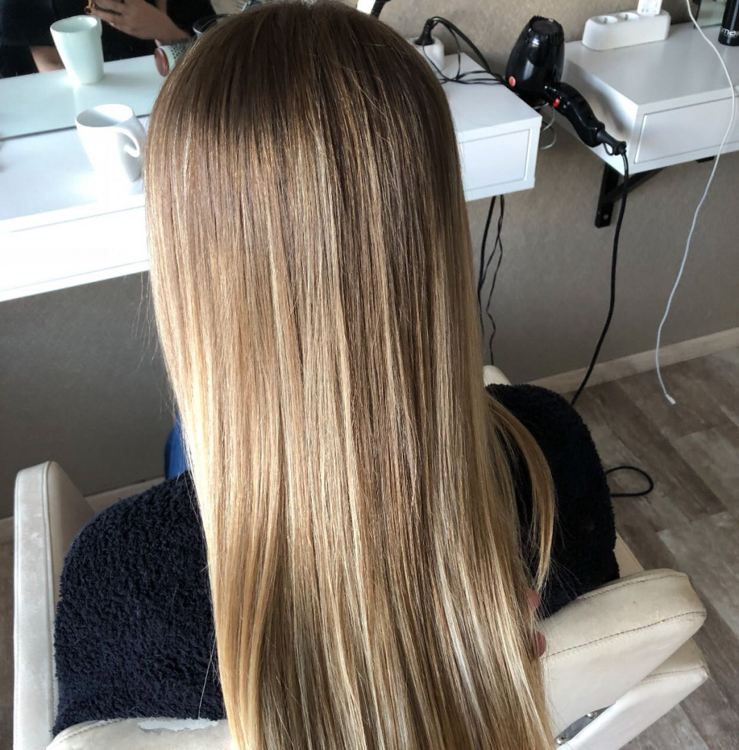 Vortex #beograd Keratinski tretmani Keratinsko ispravljanje kose - kosa srednja dužine