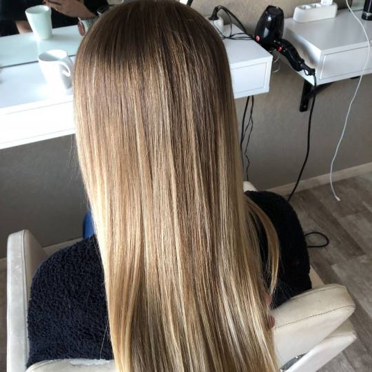 Vortex #beograd Keratinski tretmani Keratinsko ispravljanje kose - kosa srednja dužine Keratin