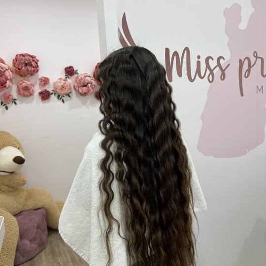 Miss Princess Make up - Konjarnik #beograd Feniranje i stilizovanje Feniranje - duga kosa