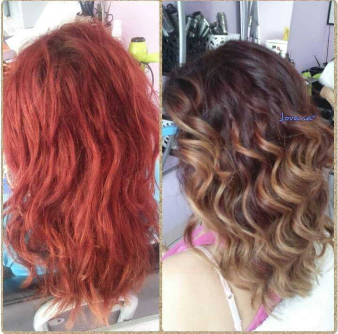 Ombre / sombre / balayage + preliv - duga kosa - Jovana +, Beograd Ombre, sombre, balayage Frizerski saloni Ombre, sombre, balayage, Beograd, Novi Beograd blokovi, Belville, Savski kej