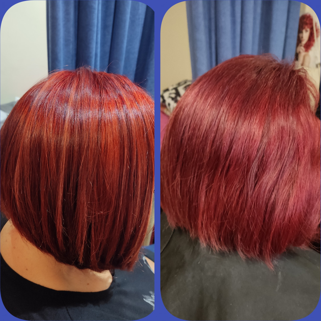Vanja Hair Still #beograd Pramenovi Pramenovi na foliju - kosa srednje dužine