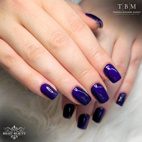Right Beauty #beograd Gel lak Ojačavanje noktiju gelom dužina 1 - kod Teodore