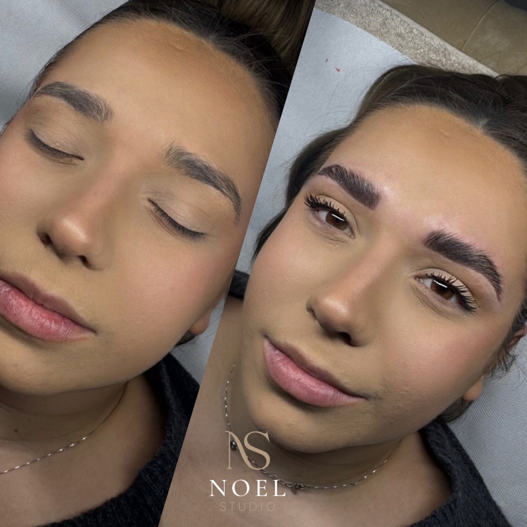 Studio Noel #beograd Obrve Brow lamination + botox
