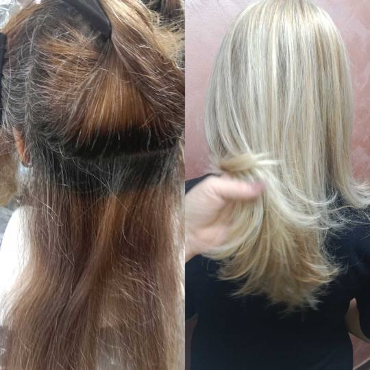 Natali 19 #beograd Pramenovi Pramenovi na foliju - duga kosa Uz konsultaciju je sve moguće ✨