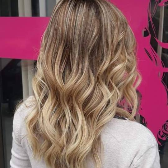 Кostić Style #kragujevac Ombre, sombre, balayage Balayage farbom+ feniranje - ekstra duga kosa