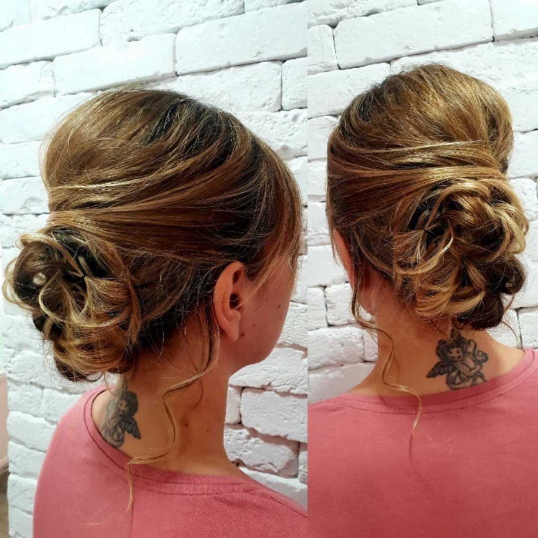 Express Beauty #beograd Svečane i frizure za svadbu Svečana frizura - složena