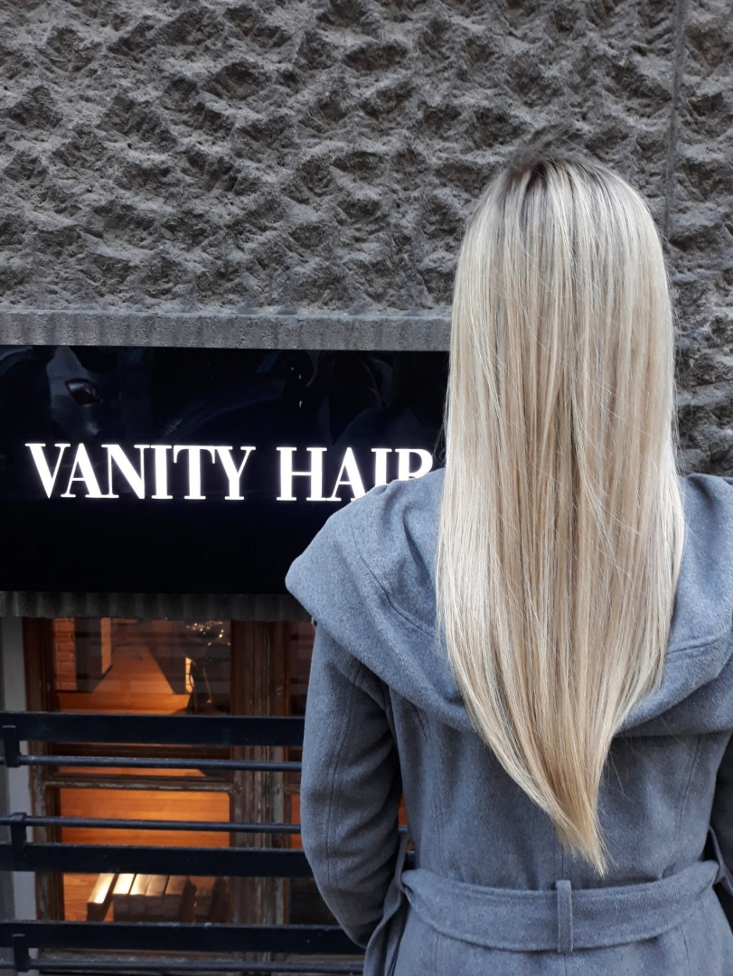 Balayage / Pramenovi + preliv + feniranje - duga kosa - TOP Master - Vanity Hair, Beograd Pramenovi Frizerski saloni Pramenovi, Beograd, Centar, Stari grad, Dorćol