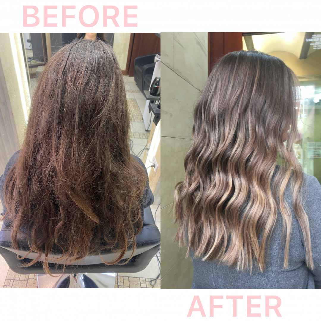 Glam Hair by Pro Team #beograd Pramenovi Pramenovi na foliju - duga kosa