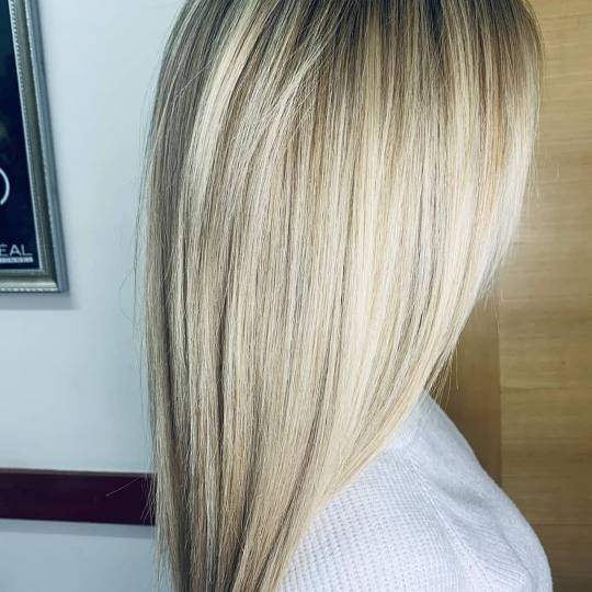 Chic & Shine #beograd Pramenovi Pramenovi na foliju - duga kosa