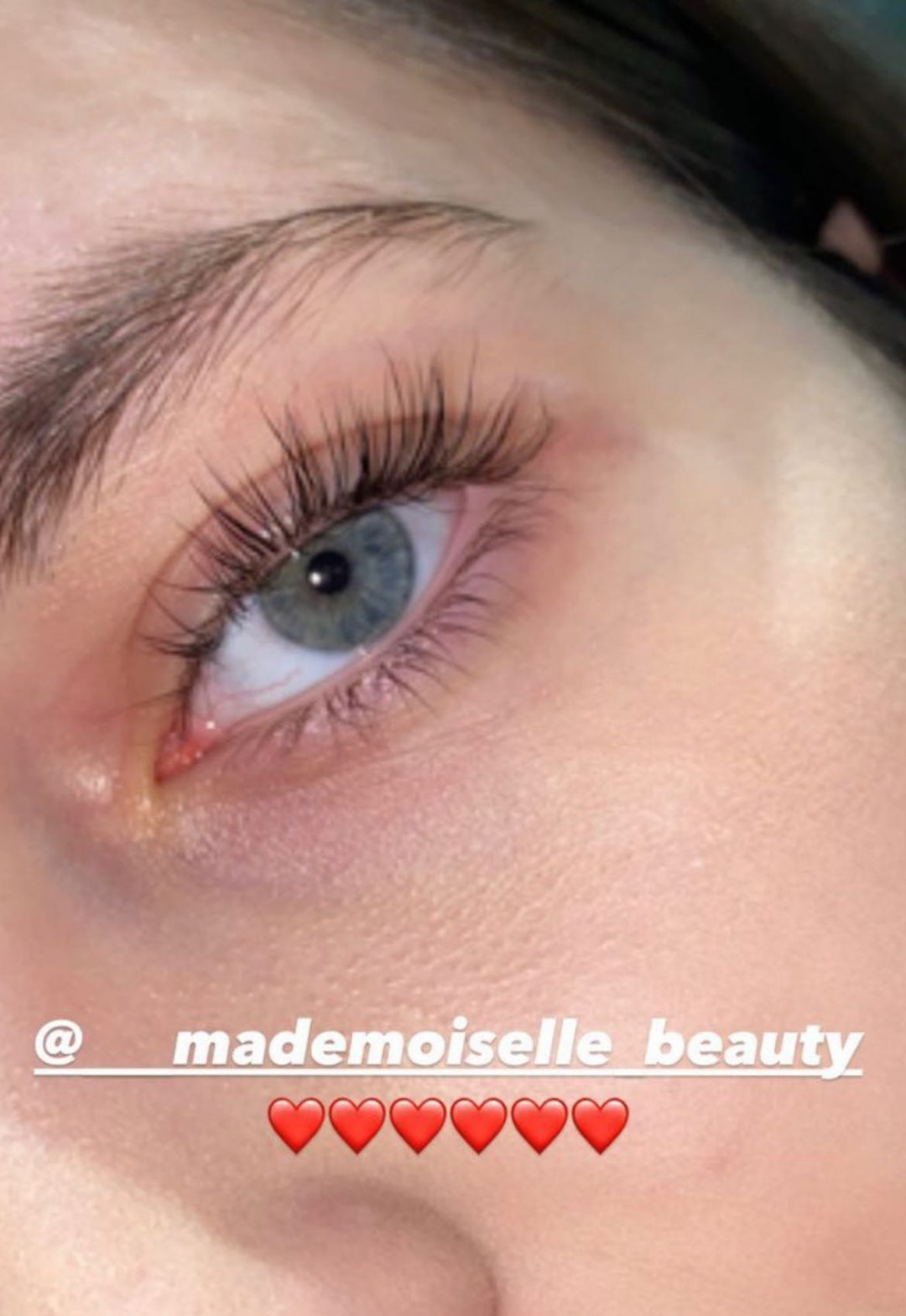 Mademoiselle Beauty #beograd Trepavice Lash lift + farbanje trepavica