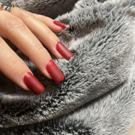 Amelini beauty concept #beograd Gel lak Manikir + gel lak RUBER baza + boja